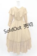 axes femme kawaii / シャルロットワンピース M イエロー H-25-02-20-1038-AX-OP-NS-ZH
