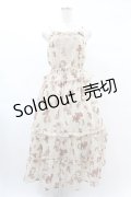 axes femme / ミュシャ キャミソールワンピース M アイボリー H-25-02-20-1041-AX-OP-NS-ZH