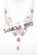 axes femme / ローズネックレス  ブラック H-25-02-20-1016-AX-AC-NS-ZH