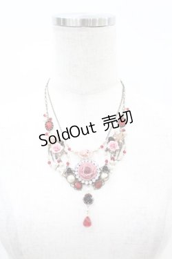 画像2: axes femme / ローズネックレス  ブラック H-25-02-20-1016-AX-AC-NS-ZH
