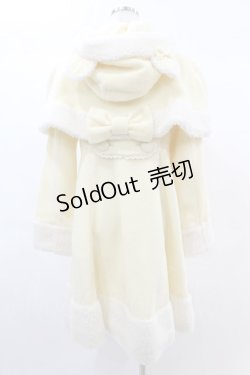 画像2: Angelic Pretty / ケープ付きくまちゃんダッフルコート Free アイボリー H-25-02-20-1025-AP-CO-NS-ZH