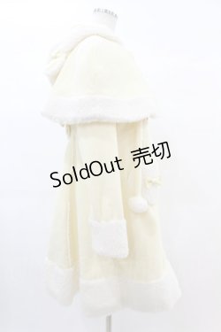 画像3: Angelic Pretty / ケープ付きくまちゃんダッフルコート Free アイボリー H-25-02-20-1025-AP-CO-NS-ZH