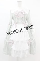 axes femme kawaii / メアリー姫袖ドレス M ミント H-25-02-20-1031-AX-OP-NS-ZH