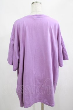 画像3: Candy Stripper / TOKIMEKI BIG Tシャツ  パープル H-25-02-21-044-PU-TO-KB-ZH