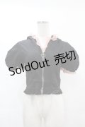 DARK IN LOVE / Alternative fashion cat haunt zipper top S ブラック H-25-02-21-1053-PU-TO-KB-ZI