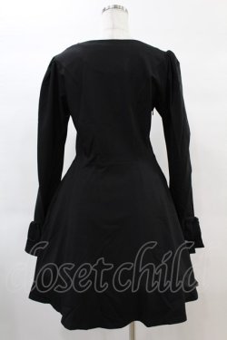 画像2: DARK IN LOVE / Gothic lolita doll longsleeves dress M ブラック H-25-02-21-1009-PU-OP-KB-ZH
