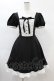 画像1: DARK IN LOVE / Magic doll black white rebel dress M ブラック×ホワイト H-25-02-21-1010-PU-OP-KB-ZS (1)