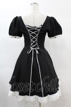 画像2: DARK IN LOVE / Magic doll black white rebel dress M ブラック×ホワイト H-25-02-21-1010-PU-OP-KB-ZS