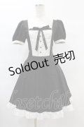 DARK IN LOVE / Magic doll black white rebel dress M ブラック×ホワイト H-25-02-21-1011-PU-OP-KB-OS
