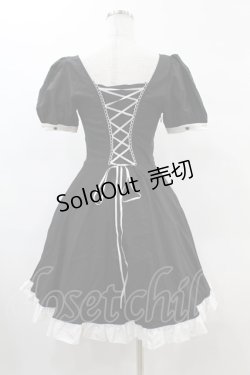 画像2: DARK IN LOVE / Magic doll black white rebel dress M ブラック×ホワイト H-25-02-21-1011-PU-OP-KB-OS