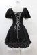 画像2: DARK IN LOVE / Magic doll black white rebel dress M ブラック×ホワイト H-25-02-21-1011-PU-OP-KB-OS (2)