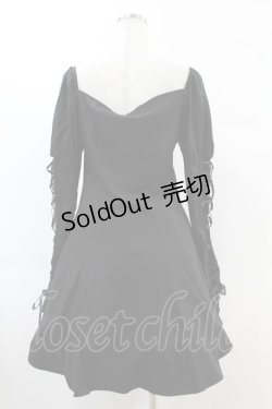 画像2: DARK IN LOVE / Heart to heart valentine date princess dress L ブラック×レッド H-25-02-21-1023-PU-OP-KB-ZH