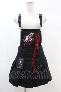 DARK IN LOVE / Blood devil strap pleated dress M ブラック H-25-02-21-1031-PU-OP-KB-ZH