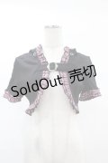 DARK IN LOVE / Gothic lolita pink plaid cat ear hoody cape S ブラック×ピンク H-25-02-21-1042-PU-TO-KB-ZY