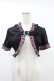 画像1: DARK IN LOVE / Gothic lolita pink plaid cat ear hoody cape S ブラック×ピンク H-25-02-21-1042-PU-TO-KB-ZY (1)