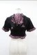 画像2: DARK IN LOVE / Gothic lolita pink plaid cat ear hoody cape S ブラック×ピンク H-25-02-21-1044-PU-TO-KB-ZI (2)