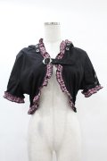DARK IN LOVE / Gothic lolita pink plaid cat ear hoody cape XL ブラック×ピンク H-25-02-21-1046-PU-TO-KB-OS