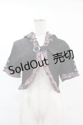 DARK IN LOVE / Gothic lolita pink plaid cat ear hoody cape XL ブラック×ピンク H-25-02-21-1047-PU-TO-KB-ZS