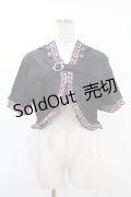 DARK IN LOVE / Gothic lolita pink plaid cat ear hoody cape XXL ブラック×ピンク H-25-02-21-1048-PU-TO-KB-ZH
