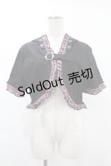 DARK IN LOVE / Gothic lolita pink plaid cat ear hoody cape XXL ブラック×ピンク H-25-02-21-1048-PU-TO-KB-ZH