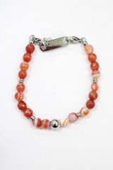 NieR Clothing / STONE BRACELET  オレンジ H-25-02-21-068-PU-AC-KB-ZH