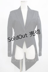 BPN / 燕尾ロングジャケット  黒 H-25-02-21-012-GO-JA-KB-ZH
