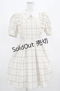 evelyn / 襟付きタックワンピース Free ベージュ H-25-02-22-028-LO-SK-NS-ZH