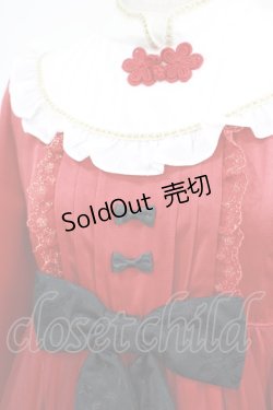 画像5: Angelic Pretty / Hao Hao PandaワンピースSet Free レッド H-25-02-22-003-AP-OP-NS-ZH