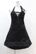 KILL STAR / Subzero Halter Dress M ブラック H-25-02-22-1014-SL-OP-KB-ZI