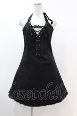 KILL STAR / Subzero Halter Dress M ブラック H-25-02-22-1014-SL-OP-KB-ZI