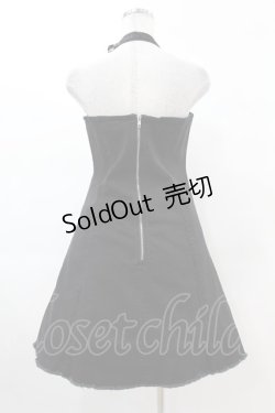 画像2: KILL STAR / Subzero Halter Dress M ブラック H-25-02-22-1014-SL-OP-KB-ZI