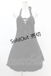 KILL STAR / Subzero Halter Dress S ブラック H-25-02-22-1015-SL-OP-KB-ZH