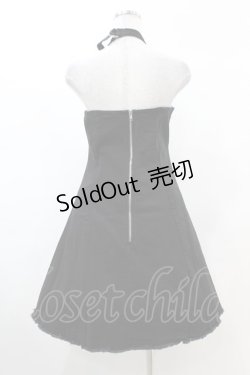 画像2: KILL STAR / Subzero Halter Dress S ブラック H-25-02-22-1015-SL-OP-KB-ZH
