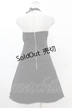 画像2: KILL STAR / Subzero Halter Dress XS ブラック H-25-02-22-1016-SL-OP-KB-ZY