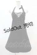 KILL STAR / Subzero Halter Dress XS ブラック H-25-02-22-1017-SL-OP-KB-ZS