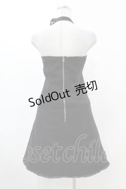 画像2: KILL STAR / Subzero Halter Dress XS ブラック H-25-02-22-1017-SL-OP-KB-ZS