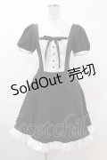 DARK IN LOVE / Magic doll black white rebel dress S ブラック H-25-02-22-1020-PU-OP-KB-ZI