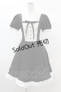 DARK IN LOVE / Magic doll black white rebel dress S ブラック H-25-02-22-1020-PU-OP-KB-ZI