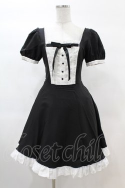 画像1: DARK IN LOVE / Magic doll black white rebel dress S ブラック H-25-02-22-1020-PU-OP-KB-ZI