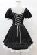 画像2: DARK IN LOVE / Magic doll black white rebel dress S ブラック H-25-02-22-1020-PU-OP-KB-ZI (2)