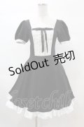 DARK IN LOVE / Magic doll black white rebel dress XS ブラック H-25-02-22-1022-PU-OP-KB-ZY