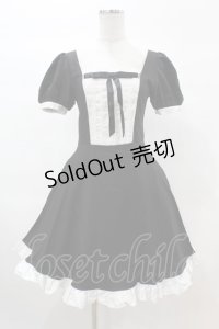 DARK IN LOVE / Magic doll black white rebel dress XS ブラック H-25-02-22-1022-PU-OP-KB-ZY