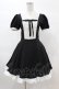 画像1: DARK IN LOVE / Magic doll black white rebel dress XS ブラック H-25-02-22-1022-PU-OP-KB-ZY (1)
