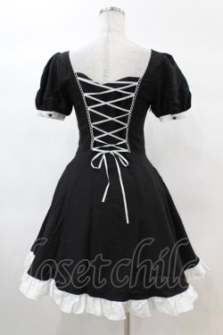 画像2: DARK IN LOVE / Magic doll black white rebel dress XS ブラック H-25-02-22-1022-PU-OP-KB-ZY