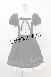 DARK IN LOVE / Magic doll black white rebel dress XS ブラック H-25-02-22-1023-PU-OP-KB-ZS