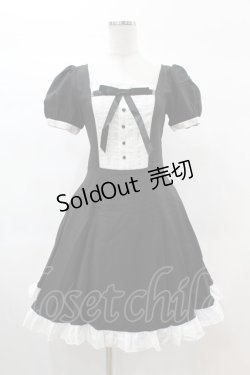 画像1: DARK IN LOVE / Magic doll black white rebel dress XS ブラック H-25-02-22-1023-PU-OP-KB-ZS
