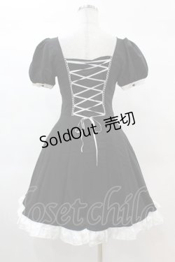 画像2: DARK IN LOVE / Magic doll black white rebel dress XS ブラック H-25-02-22-1023-PU-OP-KB-ZS