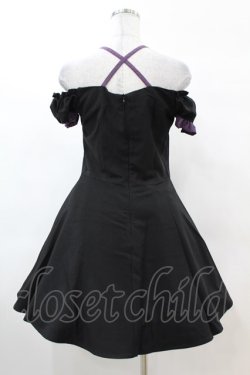 画像2: DARK IN LOVE / Harajuku purple cross sweet cool rebel dress M ブラック H-25-02-22-1024-PU-OP-KB-ZY