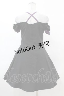画像2: DARK IN LOVE / Harajuku purple cross sweet cool rebel dress M ブラック H-25-02-22-1024-PU-OP-KB-ZY