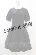 DARK IN LOVE / Magic girl purple line trims mini dress M ブラック H-25-02-22-1029-PU-OP-KB-ZH